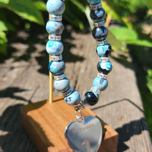 ⚠️ Medical Alert Pacemaker stretch bracelet - Picture 4 of 10